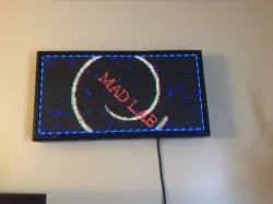 P5 P10 LED Matrix Panel HUB75 Modular Frame Build to Size DIY