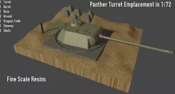 Panther Turret Emplacement