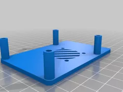Pi Rack mount laser cut