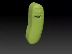 Pickle Rick - MOLD BATH BOMB, SOLID SHAMPOO
