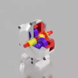 Planetary reducer prototype