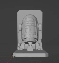 R2D2 Bookshelf Holder