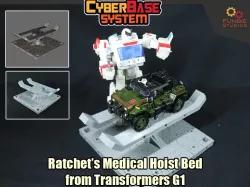 Ratchet Medical Hoist Bed from Transformers G1