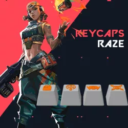 Raze - Valorant Keycaps