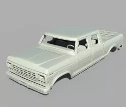 RC Ford F150 1978 truck STL model