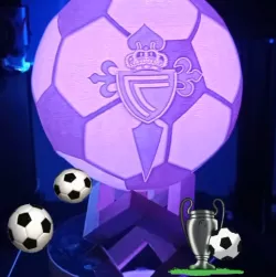 Real club Celta de Vigo ball lamp with Iago Aspas