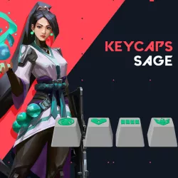 Sage - Valorant Keycaps