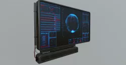 Sci-Fi Display Panel