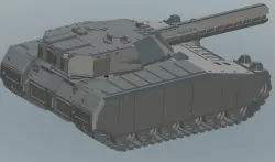 Scifi Main Battle Tank