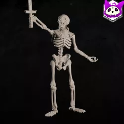 Shadow-Forged Warrior - Hero Pose