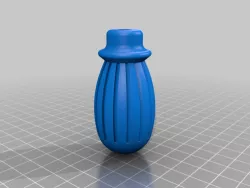 Short grip screwdriver HEX insert