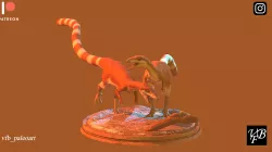 Sinosaurpteryx Prima - Statue for 3D printing
