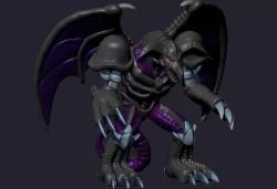 Skull Dragon Yugi-Oh 3D print model