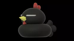 Sleeping Turkey (Bath Toy)