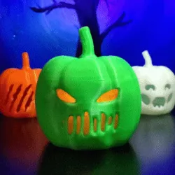 'SLUDGE MONSTER' PUMPKIN JAR