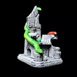Snake Thone Fantasy TTRPG Terrain