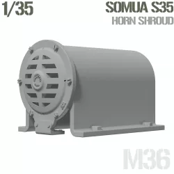 Somua S35 Horn Shroud 1/35