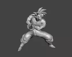 Son GoKu 3D Model