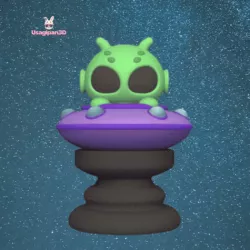 Space Chess - Alien UFO - Knight