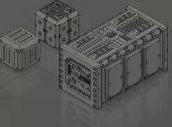 Space Dwarf Crate Scatter