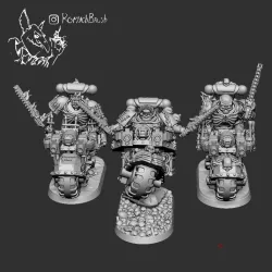 Space marine bikers legion of damned