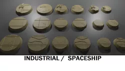 spaceship / industrial bases 40mm 32mm 25mm PART1