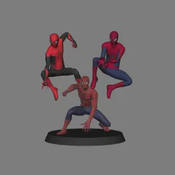 Spidermans - Spiderman No Way Home low poly 3d model