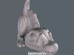 Spinosaurus (Easy print no support)