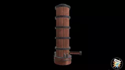 Star Wars Geonosis Hangar Column for 3.75" and 6" figures