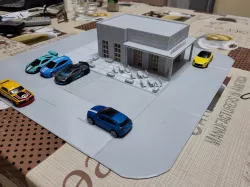 Starbucks diorama