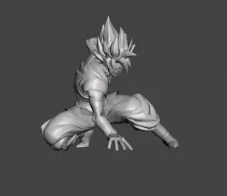 Super Saiyan Rose 3D Model