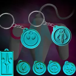 SW Keychains Pack