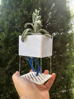 Tensegrity Floating Planter