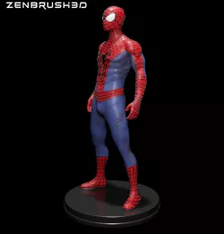 THE AMAZING SPIDERMAN 3D PRINTING MODEL STL