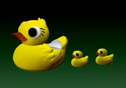 The Duck Family - Bath Friends - Tub Ducks