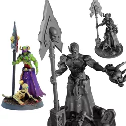 The Grave keeper | TTRPG Fantasy Miniature