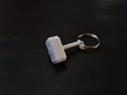 Thor Hammer Keychain