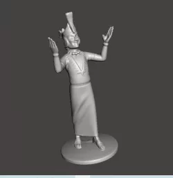 tintin el inca noble son of the sun the temple of the sun .obj .stl