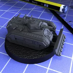 Tiny Space Humans - Transport Tank