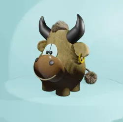 Toy bull