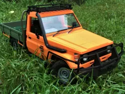 TOYOTA LAND CRUISER LC75 RC PICK UP TRUCK 1 TO 16 WPL SCALE 3D PRINT MODEL