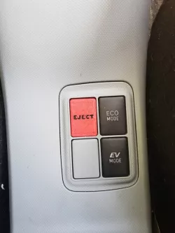 Toyota Prius C Console Button Fake