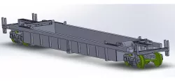 TRAIN: 48' double-stack US car (single unit)