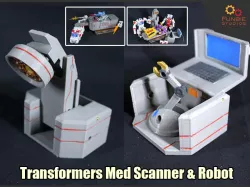 Transformers Med Scanner & Med Robot for Final Combined Trailer & Med Suite