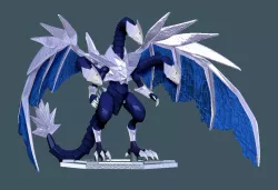 Trishula 3d Printable Figure Yugioh