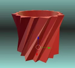 twisted star pot holder