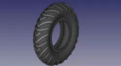 Tyre with Tread