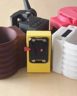 V-mount DOCKING HOLDER for SmallRig Mini V Mount Battery Plate 2987 （NO MOUNTS）