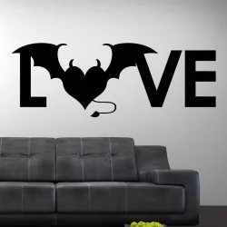 Wall Art Love Naughty
