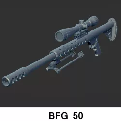 weapon gun bfg 50